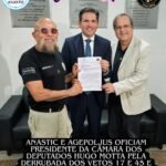 ANASTIC e AGEPOLJUS entregam ofício ao Presidente da Câmara dos Deputados pela derrubada dos Vetos 17 e 45 e valorização da Polícia Judicial